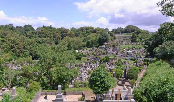 日野墓地（横浜市営霊園）　画像